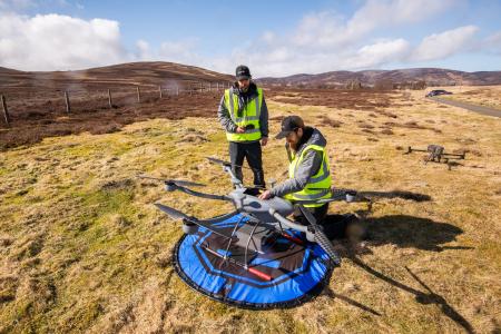 Drones to transport 5G for search and rescue