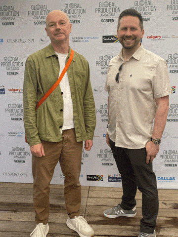 Peter Richardson Matt Bett Screen International Global Production Awards 2024